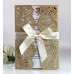 Dark Blue  Invitation Laser Wedding Invitation